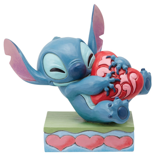 Jim Shore Stitch Hugging Heart