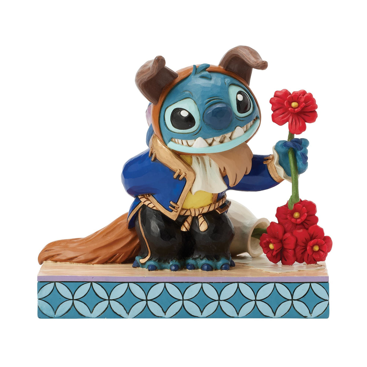 Jim Shore Stitch Dressed As Beast
