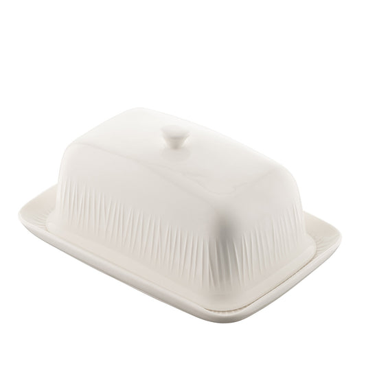 Belleek Erne Butter Dish
