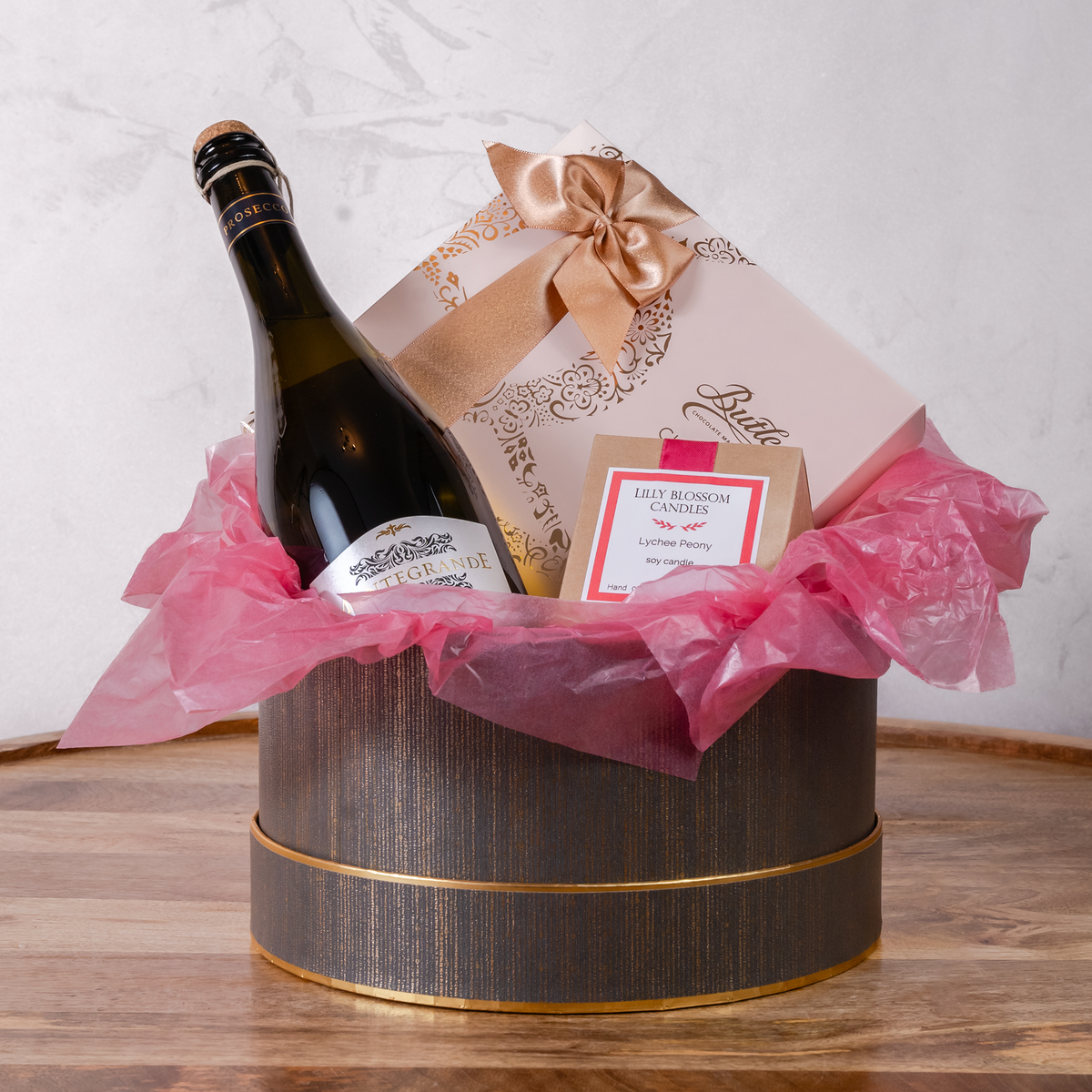 Deluxe Hatbox Hamper