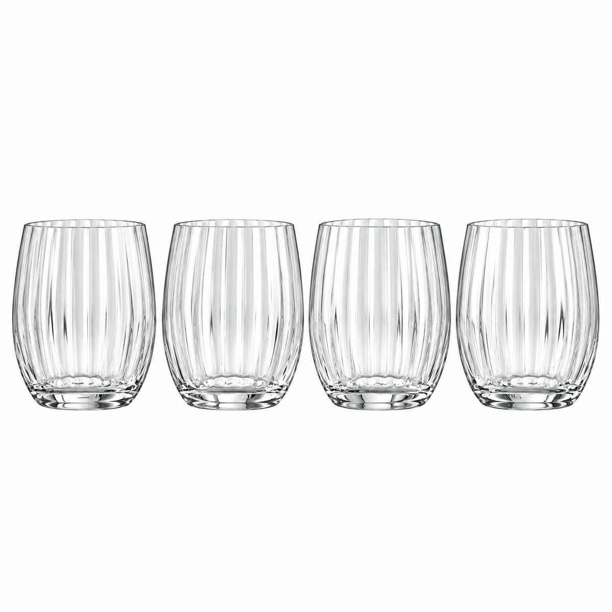Galway Crystal Erne Tumbler Glass Set of 4