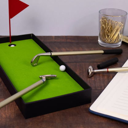 Gentleman’s Emporium Novelty Pens and Mini Golf Game